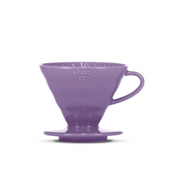 Hario V60-02 kerámia csepegtető - zöld/sárga/világoskék/lila + 40 szűrő