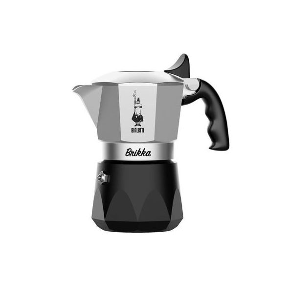 Bialetti New Brikka 2 csészés kotyogós kávéfőző 100ml