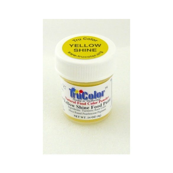 TruColor plant-based food colouring - Bright yellow AB 6g