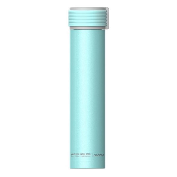 Asobu Skinny Mini vizespalack fehér/virágos/teal/pink 230 ml