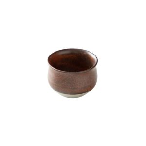 Origami Pinot Flavor Tea Bowl - brown/white