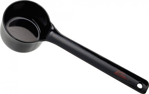 Kalita zománcozott kávé mérőkanál - fekete