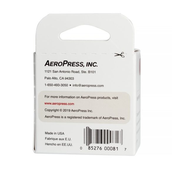 AeroPress 350 db microfilter csomag