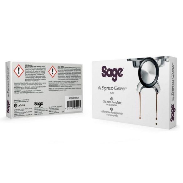 Sage BEC250 kávéfőzőgép tisztító tabletta 8 db x 1,5g