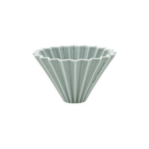 Origami ceramic dripper S - matt grey