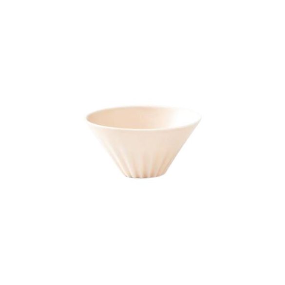 Origami kerámia tea csepegtető - fehér/mat rózsaszín/mat beige