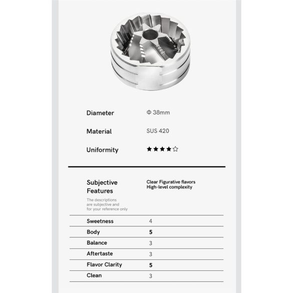 Timemore C3 Pro kézi kávédaráló - fehér