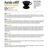 Hario V60-03 csepegtető átlátszó műanyag