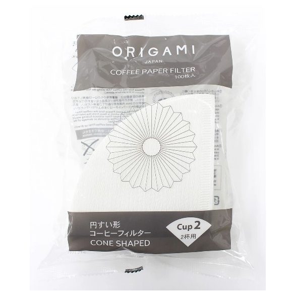 Origami filter papír S - 100 db