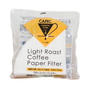 Cafec Light Roast papírszűrő 02-es méret 100 darab