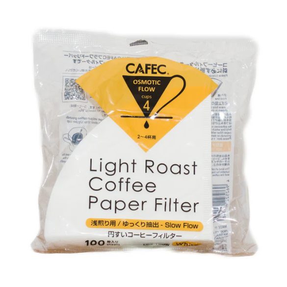 Cafec Light Roast papírszűrő 02-es méret 100 darab