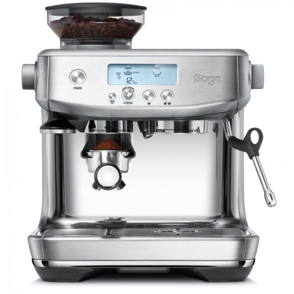 Sage SES878BSS THE BARISTA PRO™ Espresso gép kávédarálóval, a Barista Pro ™- ezüst